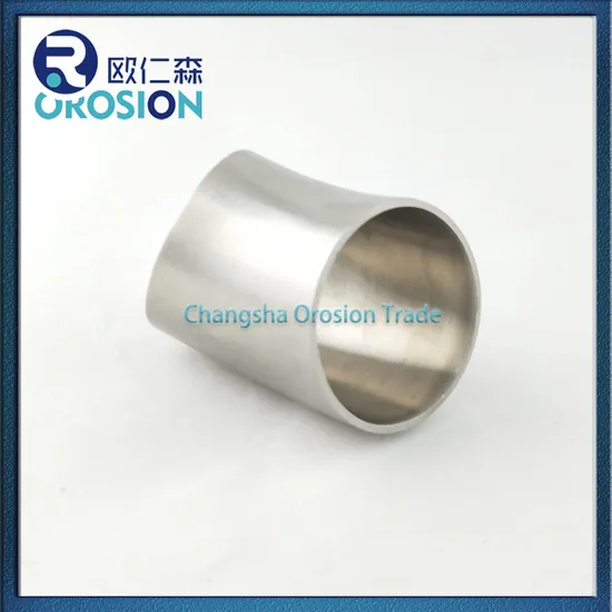 Stainless Steel Sanitary Fittings Clamp 45 Deg Elbow