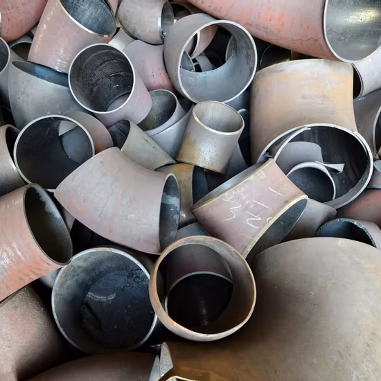 Stainless Steel Pipe Fittings 304 316 Butt-Weld 90 Degree Elbow ASME GOST Russian Standard