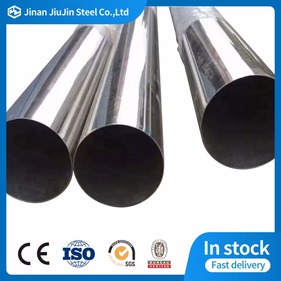 Tubo Sanitário de Aço Inoxidável ASTM 304L Preço de Tubulação/Tubo de Aço Inoxidável